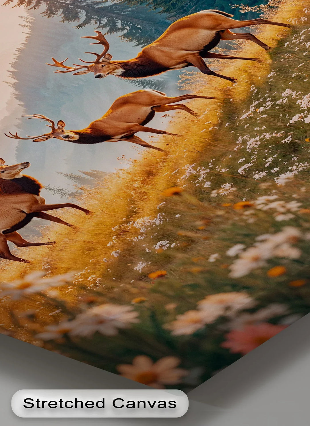Majestic Elk in Alpine Meadow – Animal Canvas Print - MyPhotoStation
