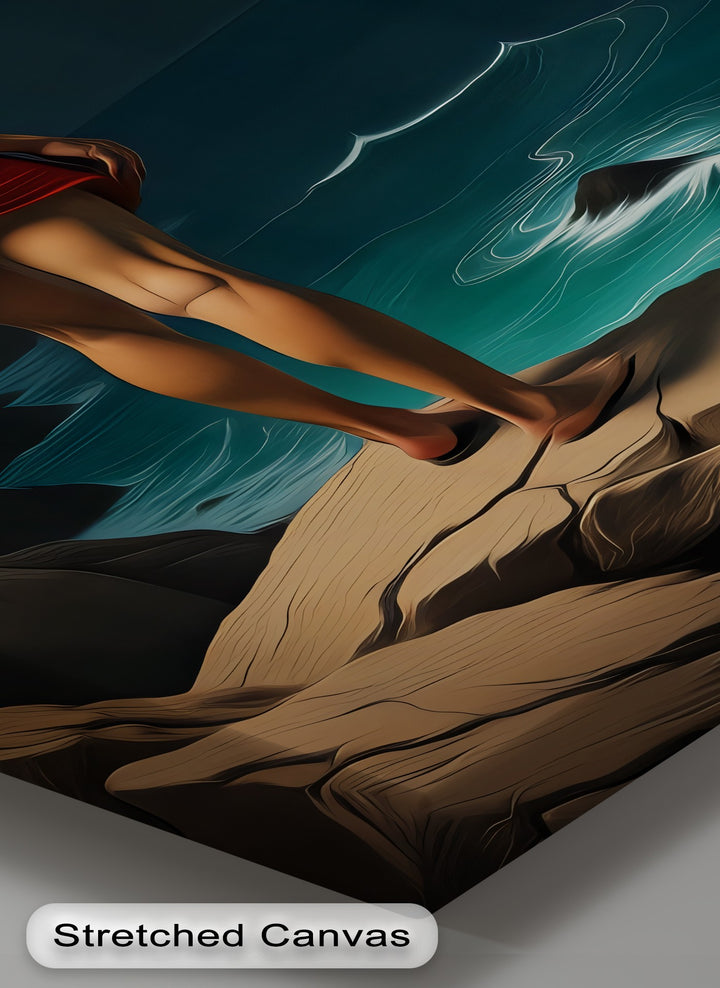 Messenger of the Deep – Sexy Canvas Wall Art | Framed Art