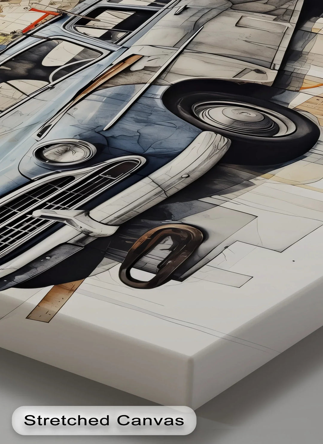 Urban Mechanic Memory – Car Canvas Print - MyPhotoStation