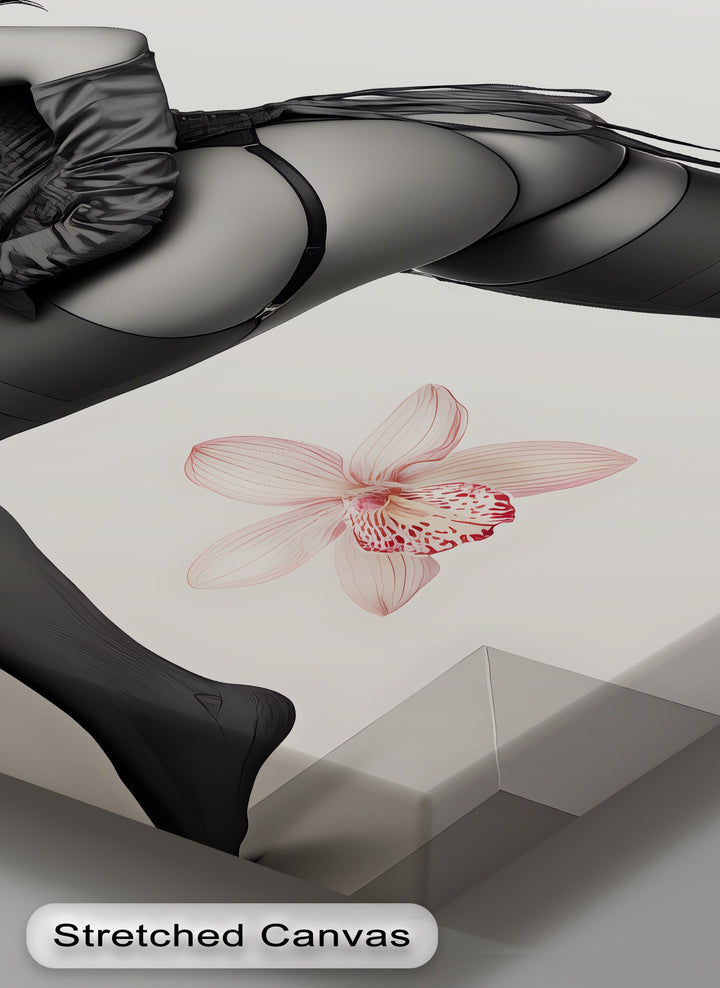 Velvet Desire – Erotic Canvas Print
