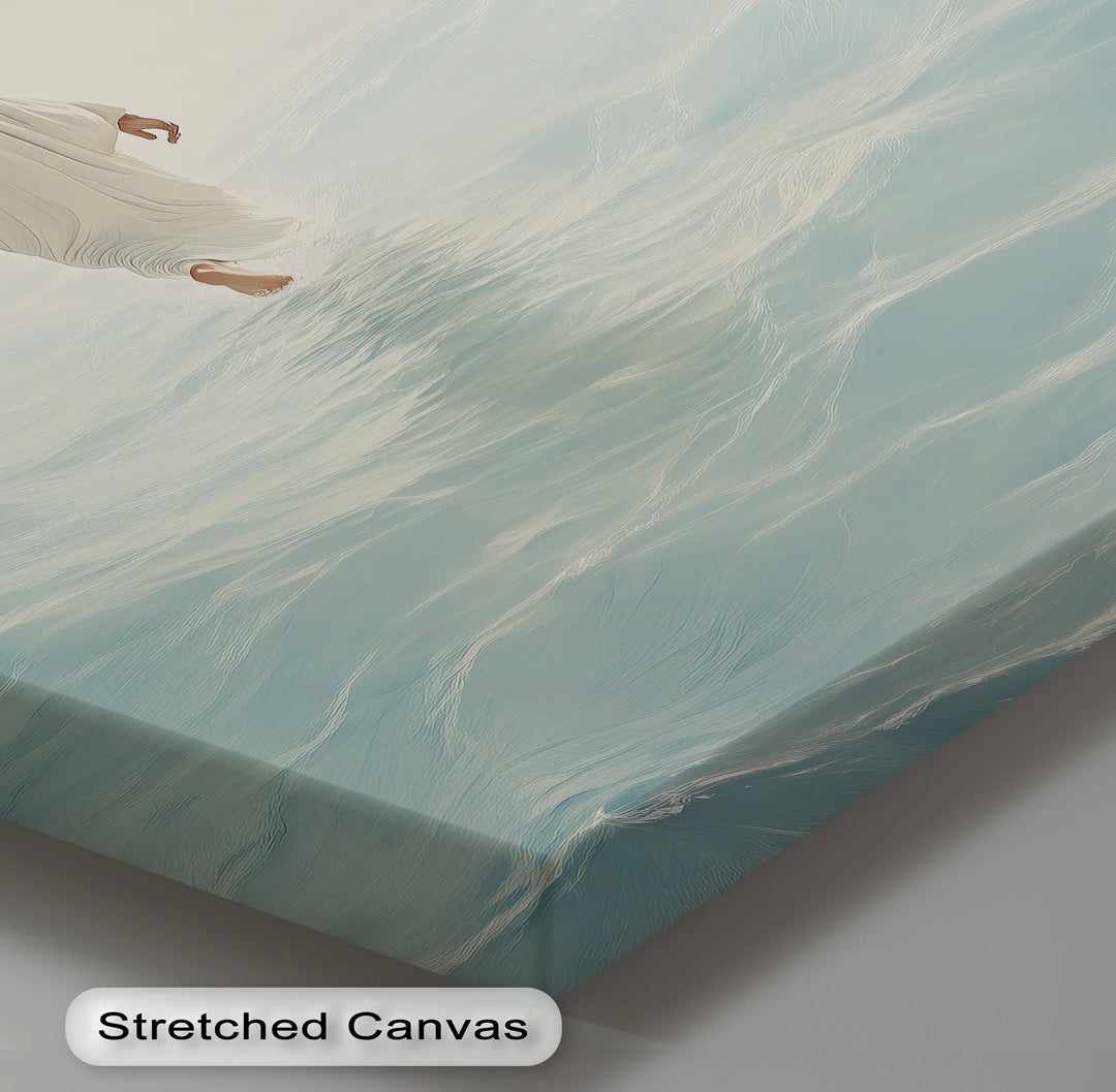 Divine Calm – Jesus Walking on Water Canvas Print - MyPhotoStation