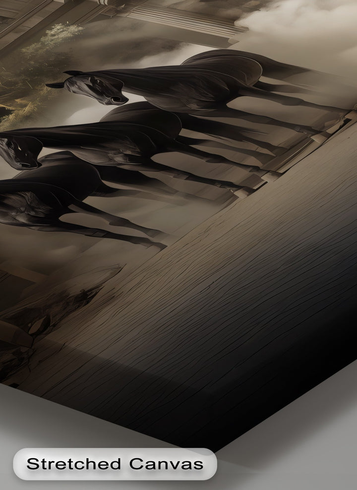 Guardians of the Forgotten Hall – Dark Horse Fantasy Canvas Print