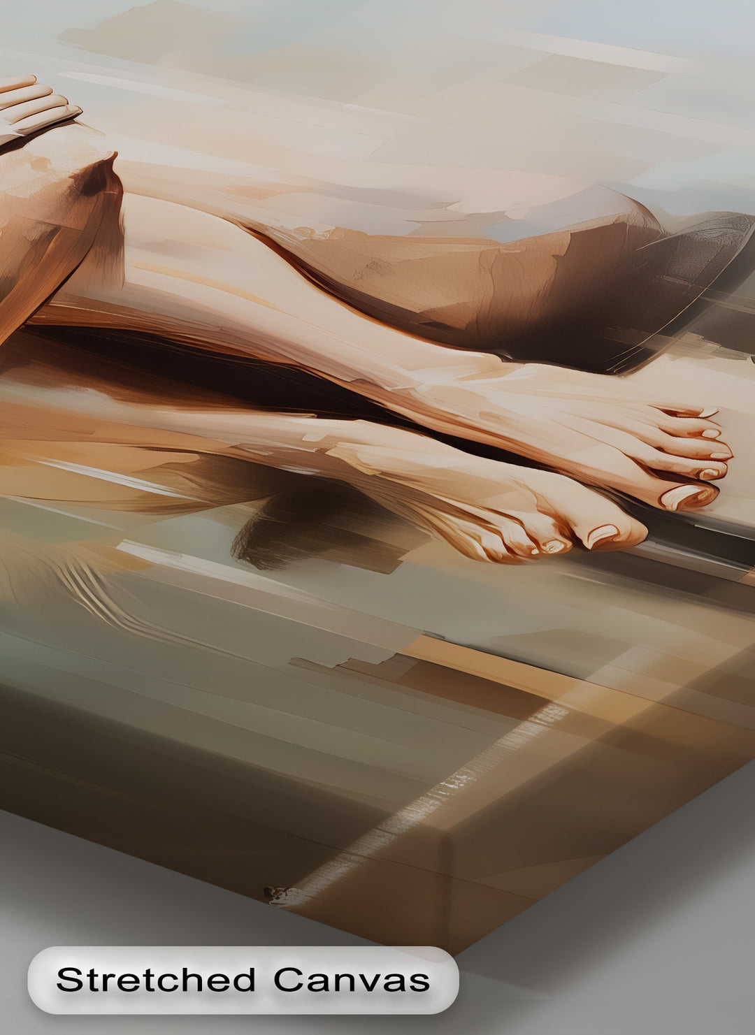 Solitude – Sensual Erotic Canvas Wall Art | Framed Canvas Artwork