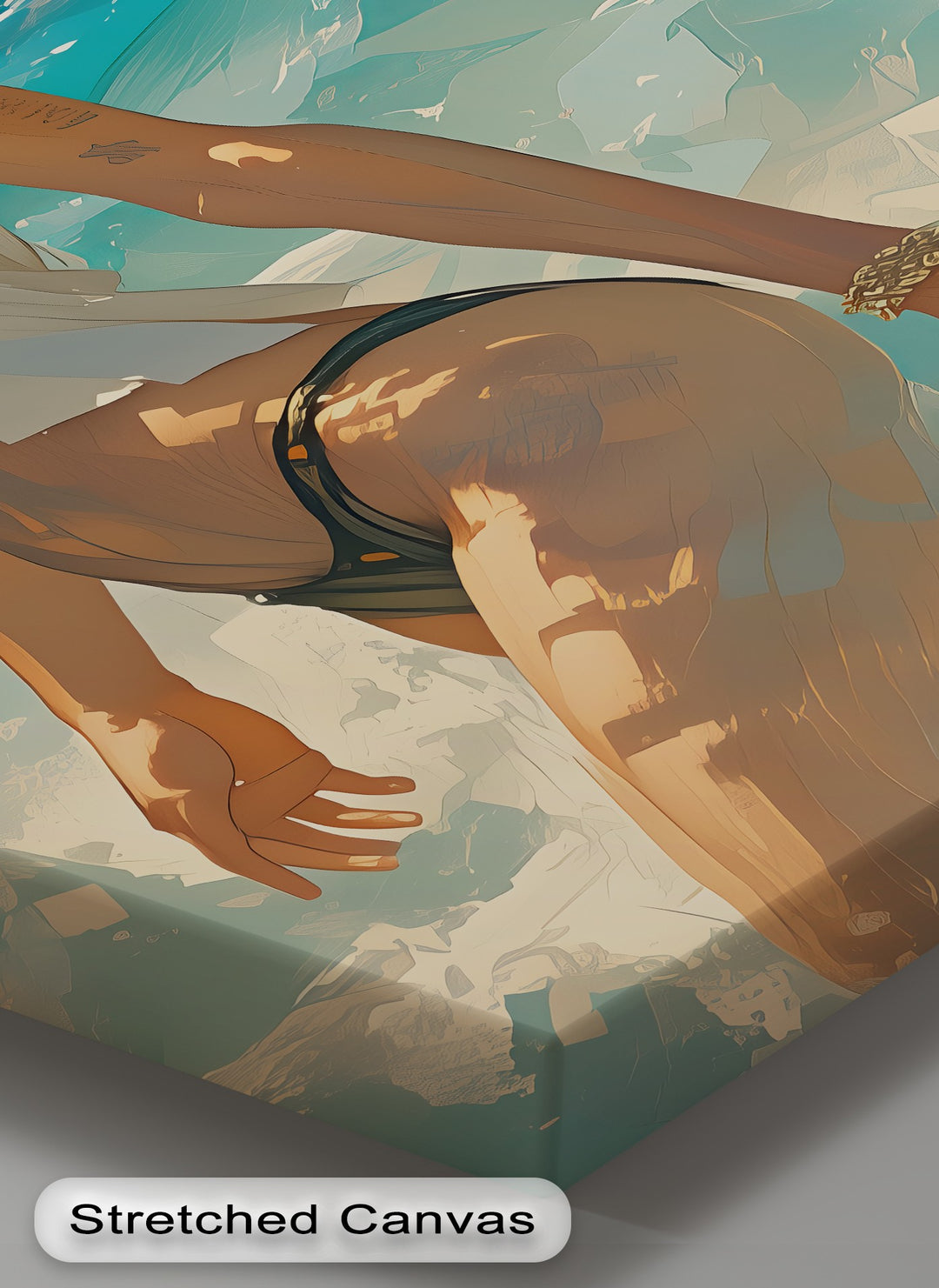 Ocean Reverie – Erotic Canvas Wall Art | Luxury Framed Canvas Prints
