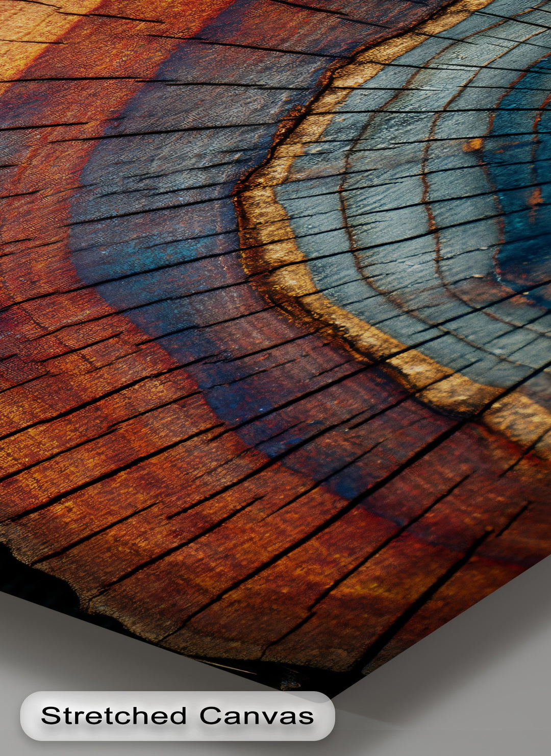 ملخص نباتي أسود وبرونزي لوحات قماشية جدارية | عمل فني مؤطر