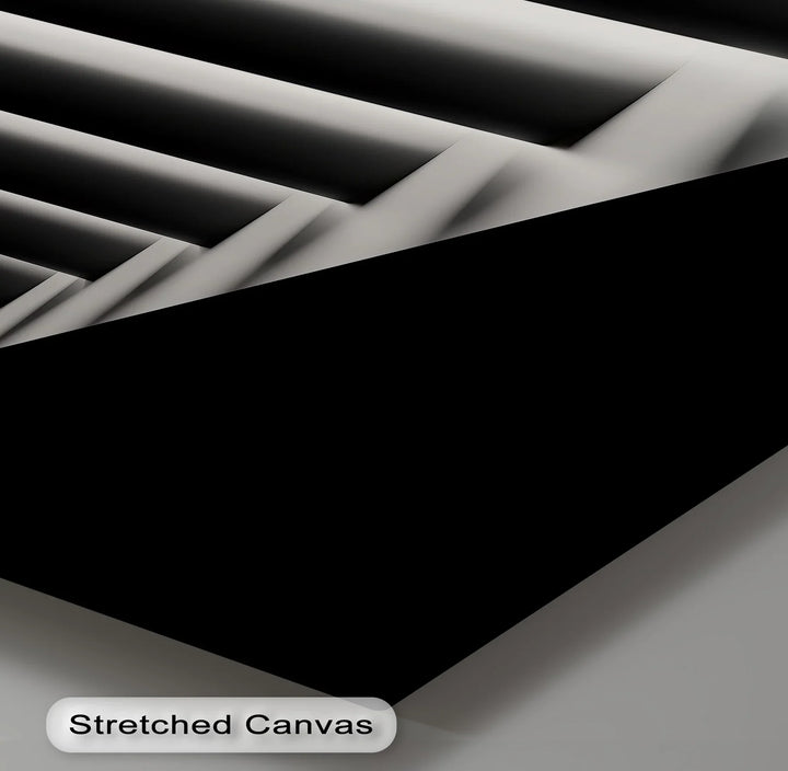 Eternal Symmetry – Monochrome Columns Canvas Prints - MyPhotoStation