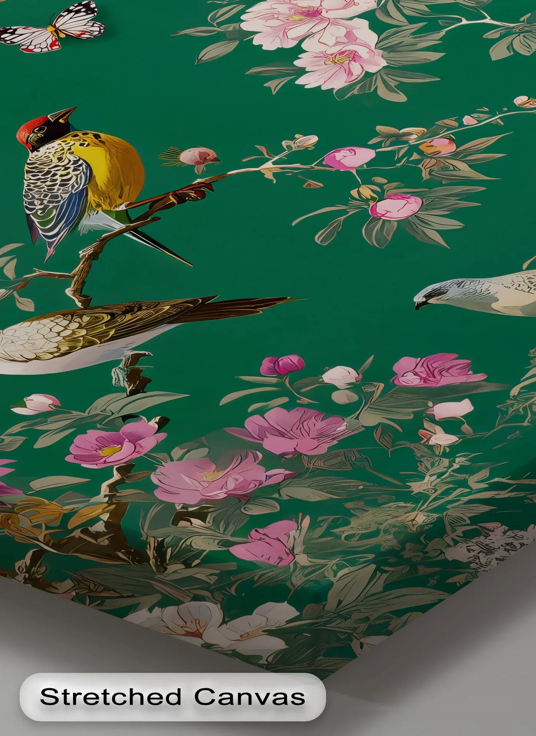 Songbirds and Blossoms – Chino Canvas Print