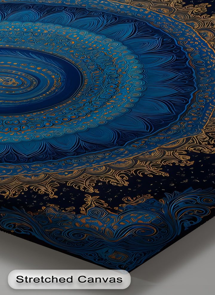 Celestial Elegance – Persian Mandala Canvas Print