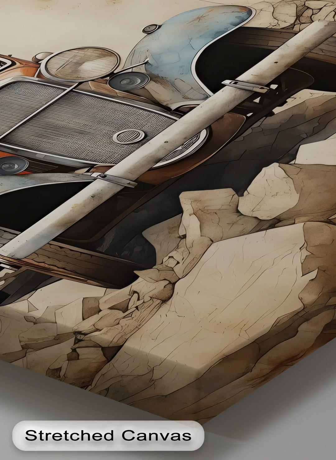 Vintage Rusty Car – Car Canvas Print - MyPhotoStation