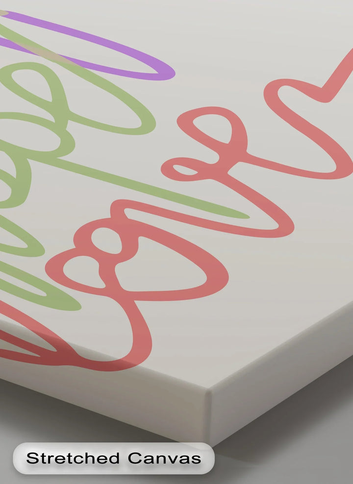 Minimalist Bible verse inspired wall art

