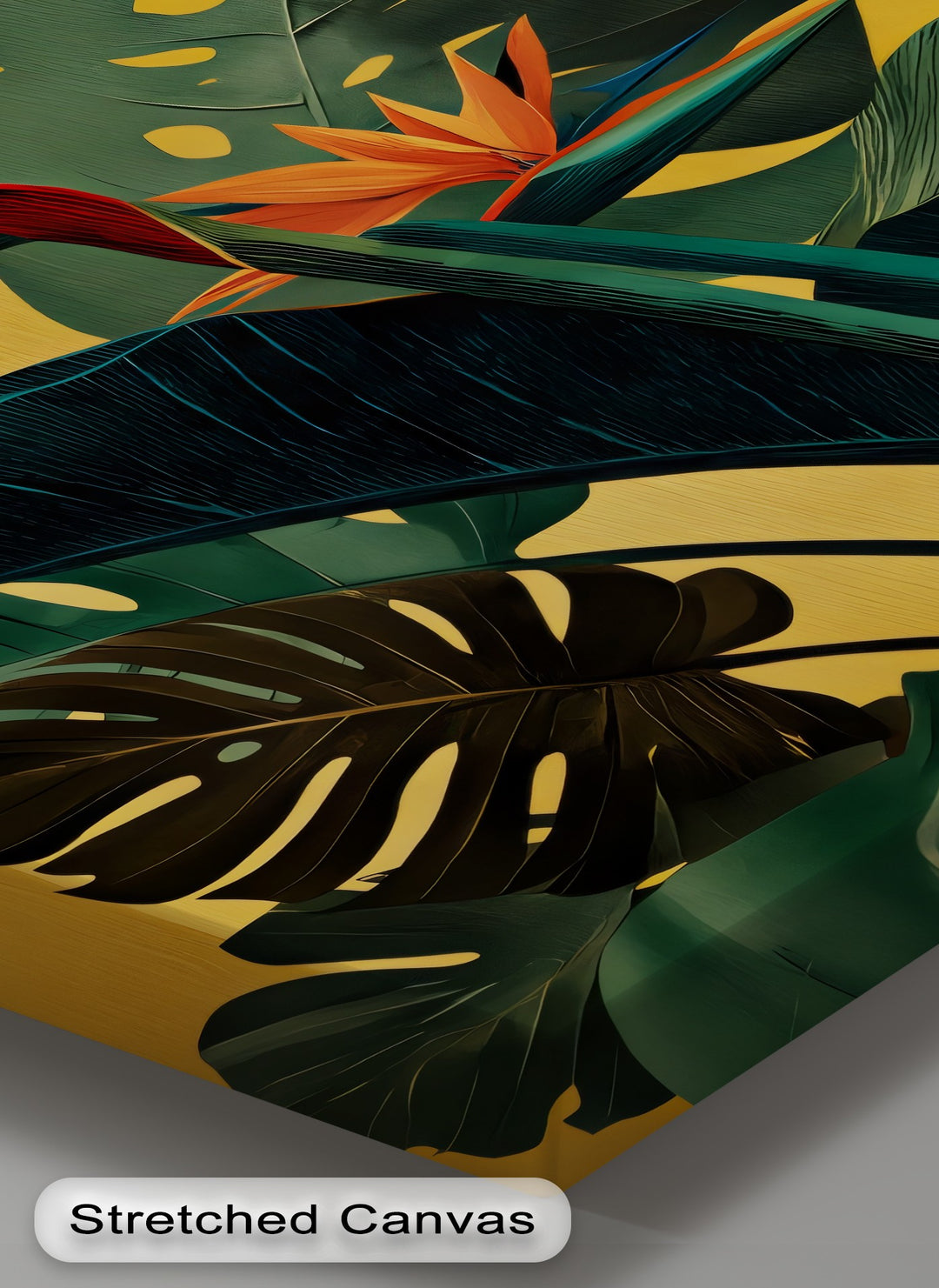 Bird of Paradise - Flower Canvas Wall Art | Framed Wall Art