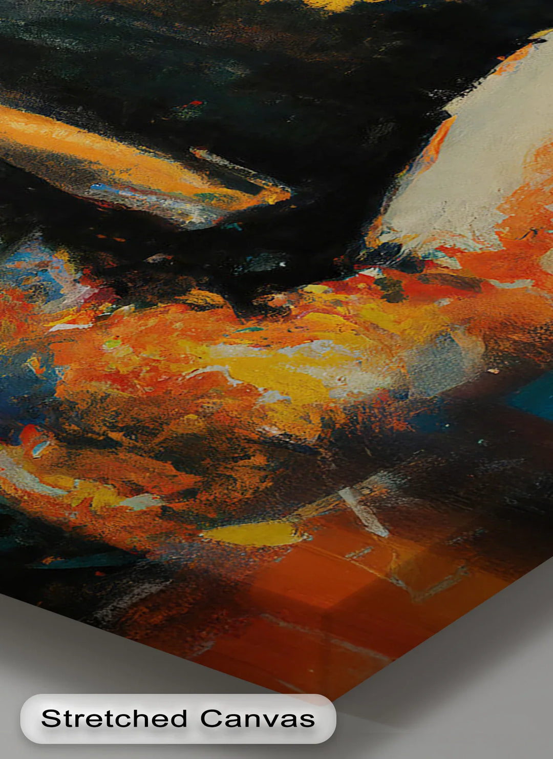 Mystique in Shadows – Abstract Female Nude Canvas Print - MyPhotoStation