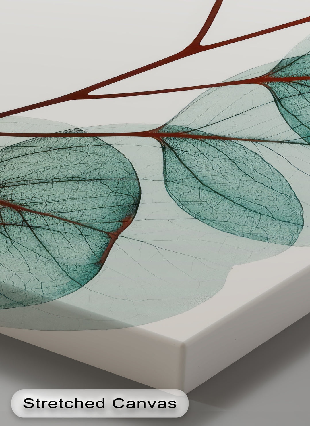 Winterliche Ruhe – Japanische Frau im blauen Kimono, Leinwanddruck | Gerahmtes Kunstwerk