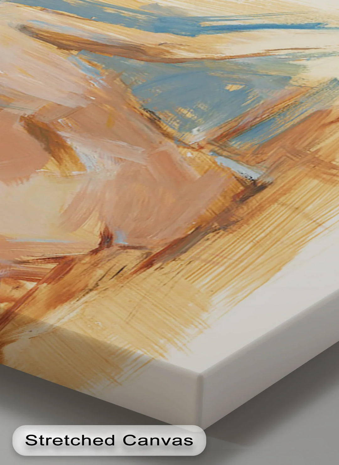 Backlit Grace – Abstract Nude in Earth Tones Canvas Print - MyPhotoStation