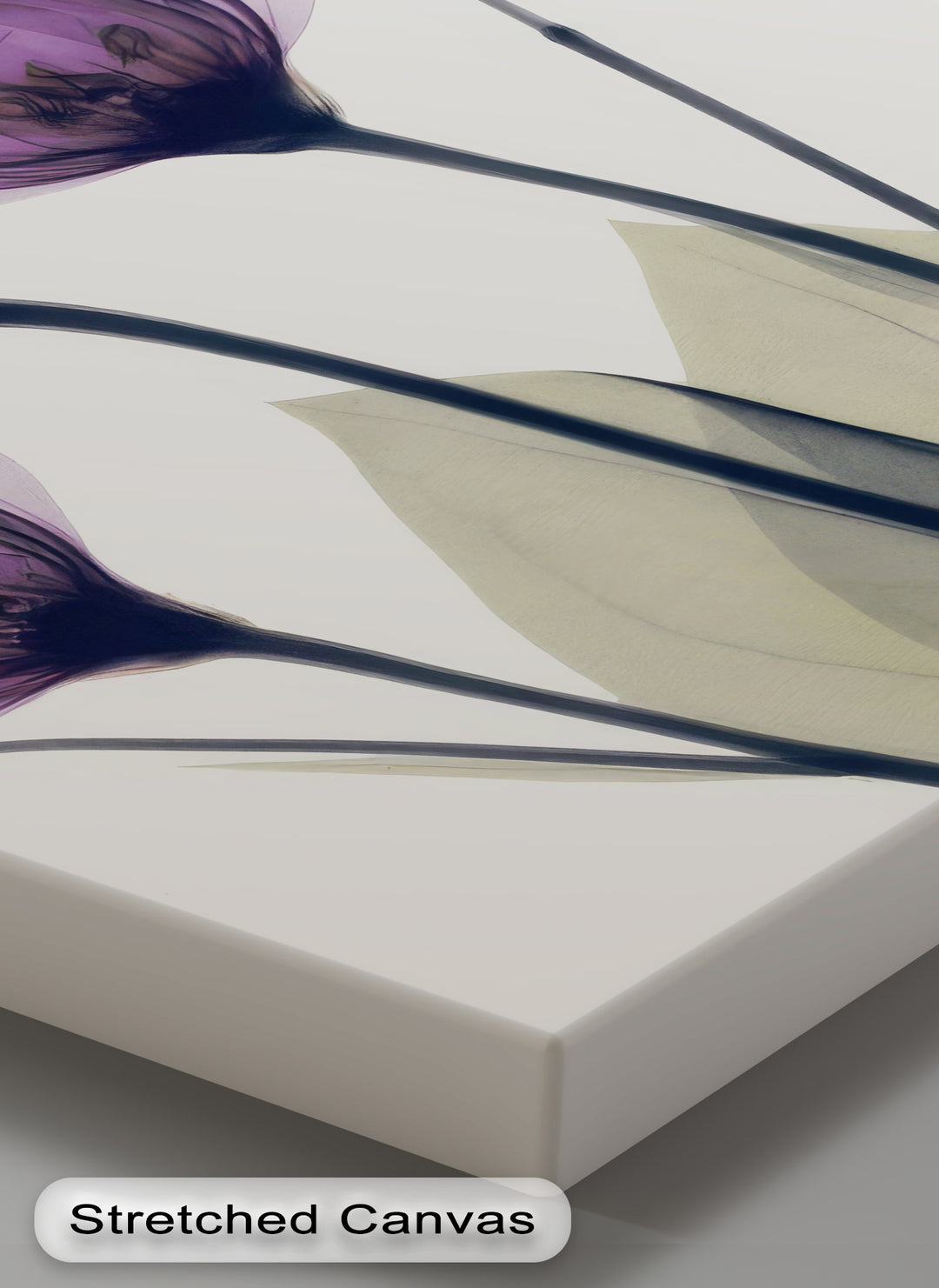 Winterliche Ruhe – Japanische Frau im blauen Kimono, Leinwanddruck | Gerahmtes Kunstwerk