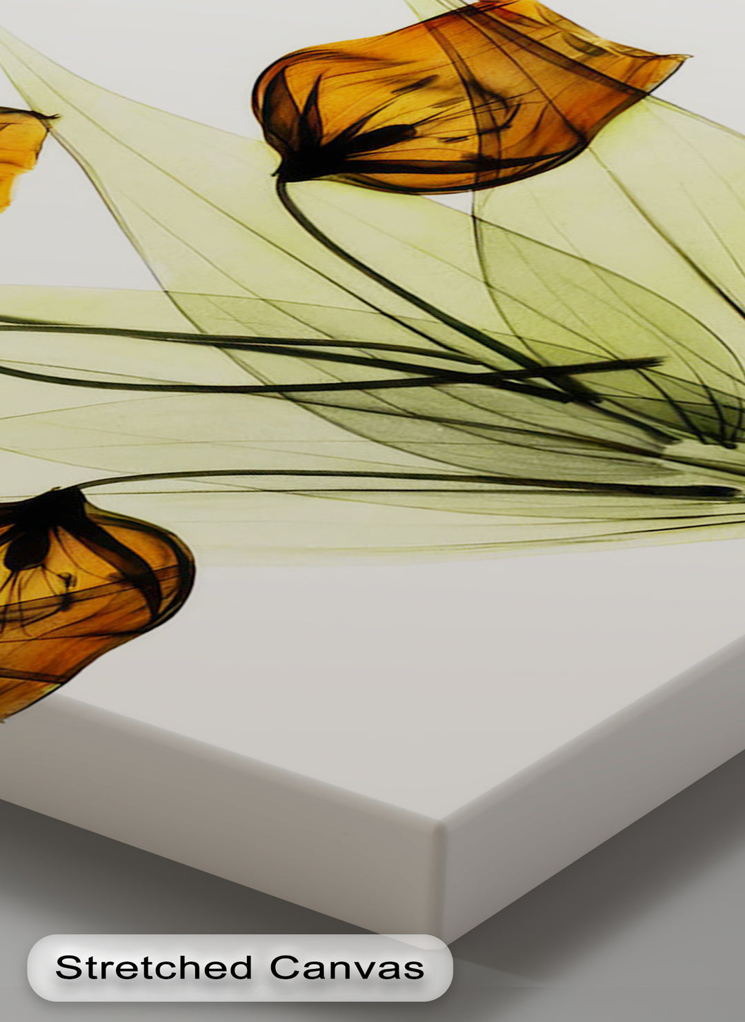 Winterliche Ruhe – Japanische Frau im blauen Kimono, Leinwanddruck | Gerahmtes Kunstwerk