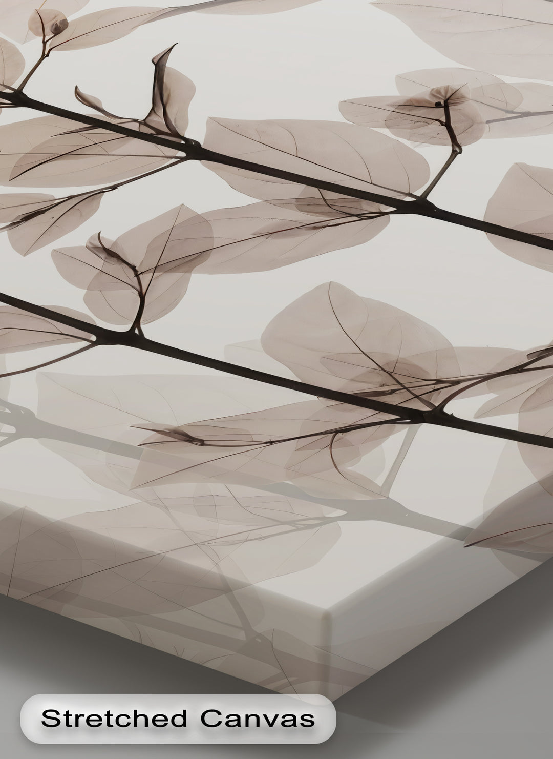 Winterliche Ruhe – Japanische Frau im blauen Kimono, Leinwanddruck | Gerahmtes Kunstwerk