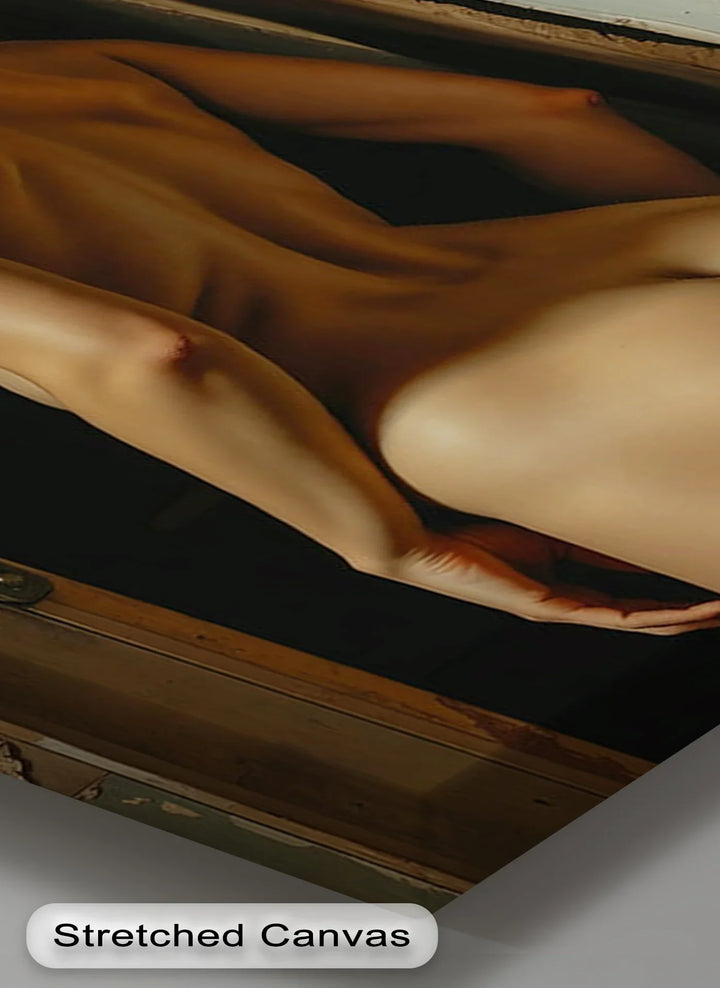 Naked Woman Pose – Erotic Canvas Print - MyPhotoStation