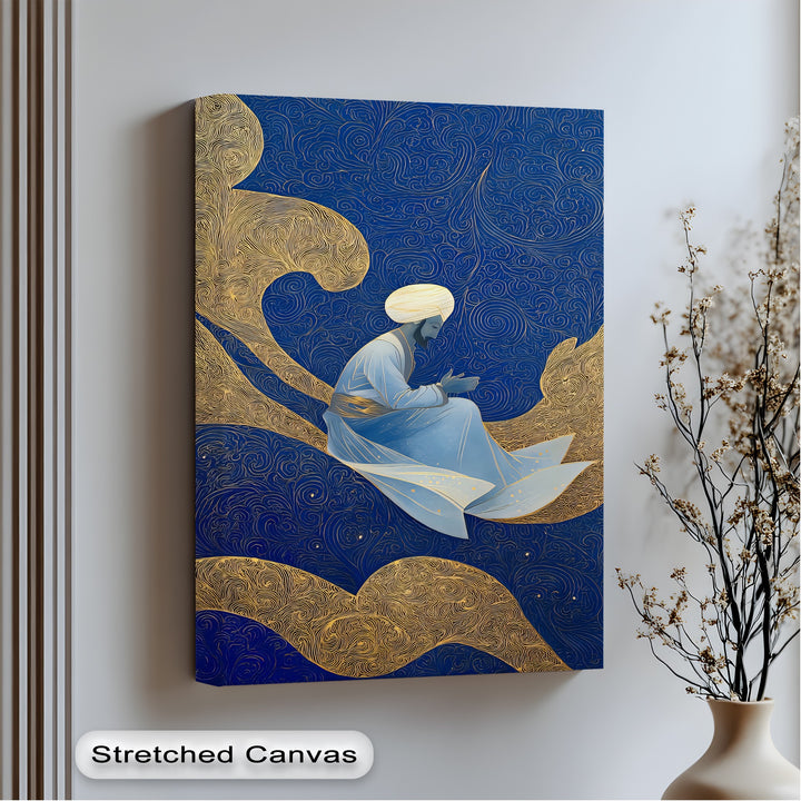 Celestial Reverence – Persian Canvas Print