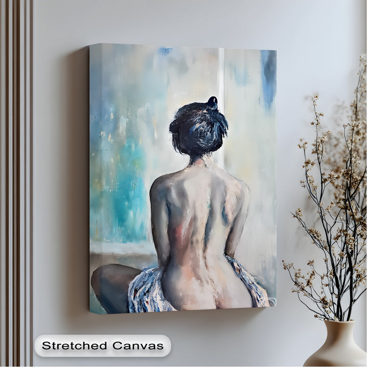 Serene Solitude – Erotic Canvas Print