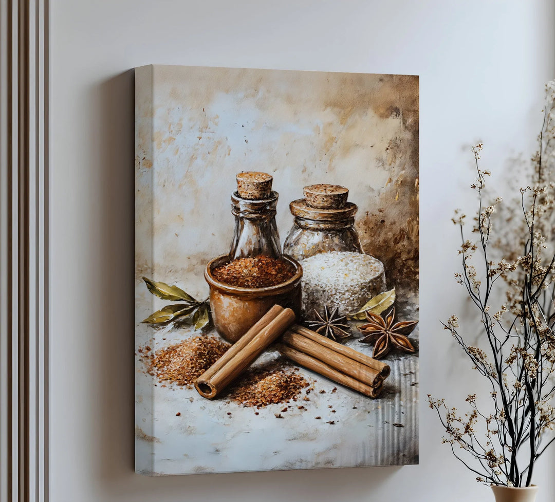 Cinnamon & Spice – Kitchen Canvas Print - MyPhotoStation