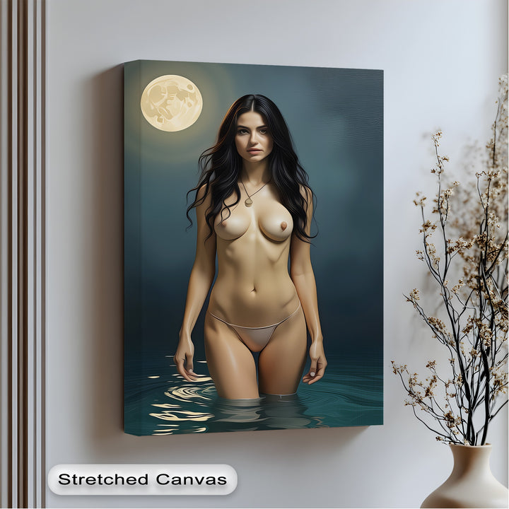 Lunar Serenity – Sex Canvas Print | Framed Artwork