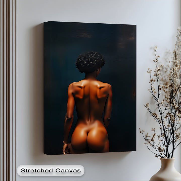 Curly Nude Women – Erotic Canvas Print | Large Framed Wall Art