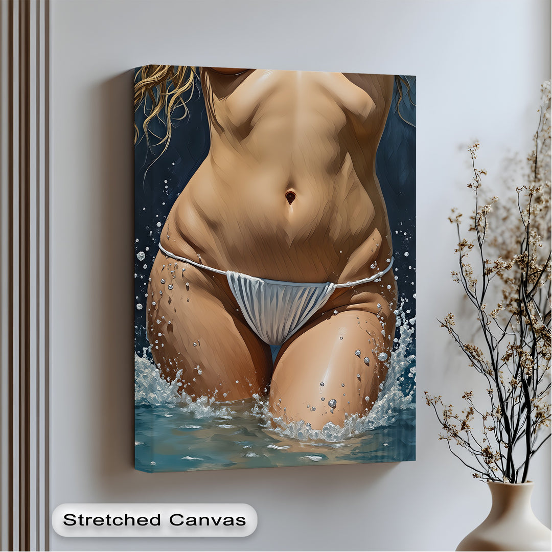 ocean desire erotic canvas wall art modern intimate décor