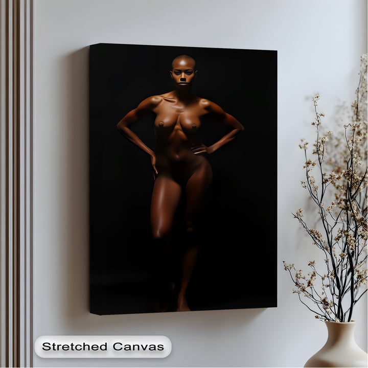 Eclipsed Essence – Sexy Canvas Art | Framed Canvas Wall Art