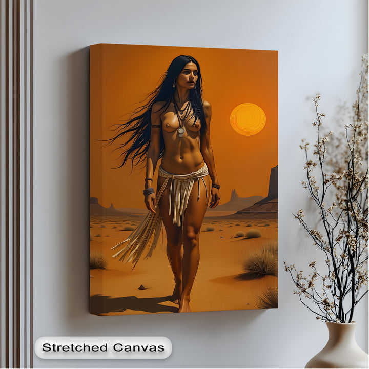 Desert Spirit – Sexy Canvas Wall Art | Framed Artwork