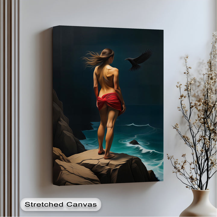 Messenger of the Deep – Sexy Canvas Wall Art | Framed Art