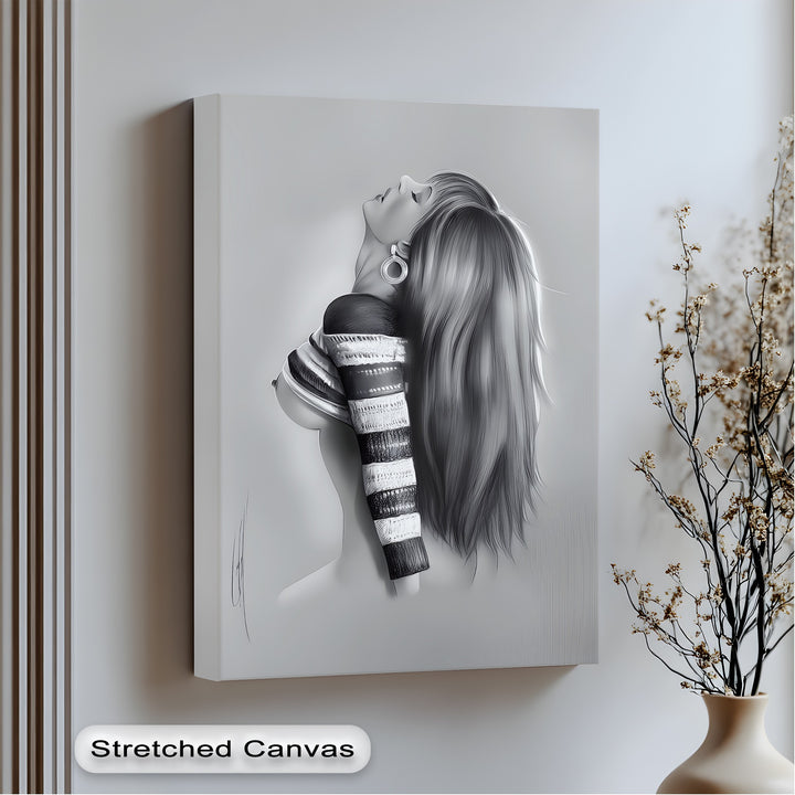 Midnight Ecstasy – Erotic Canvas Print