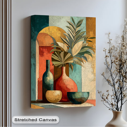 modern botanical canvas print
