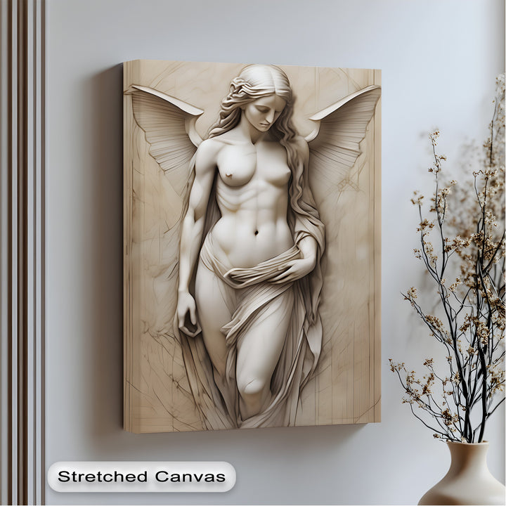 Ethereal Grace – Erotic Canvas Print