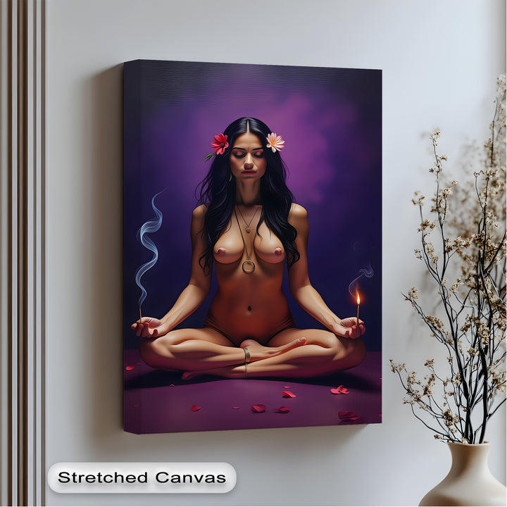 Sacred Awakening – Spiritual Sex Canvas Wall Art | Framed Art