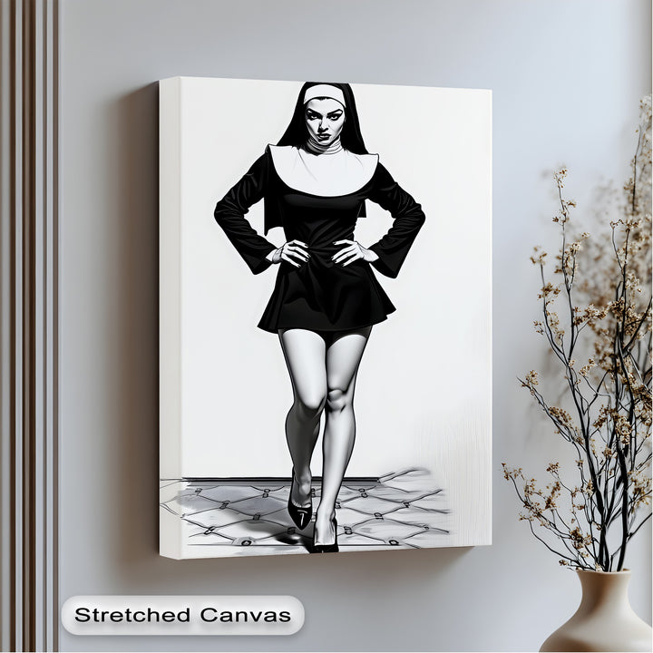 Divine Temptation – Erotic Canvas Print