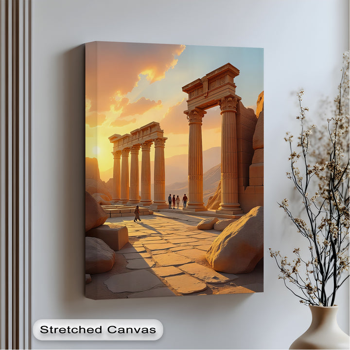 Eternal Guardian – Persian Canvas Art