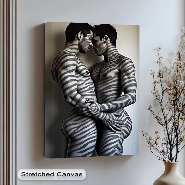 Sensual Bond – Erotic Canvas Print