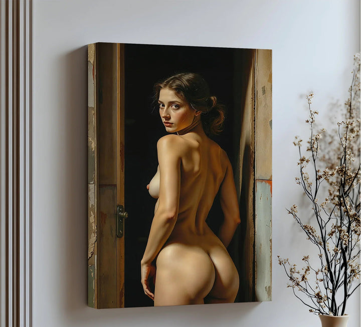 Naked Woman Pose – Erotic Canvas Print - MyPhotoStation