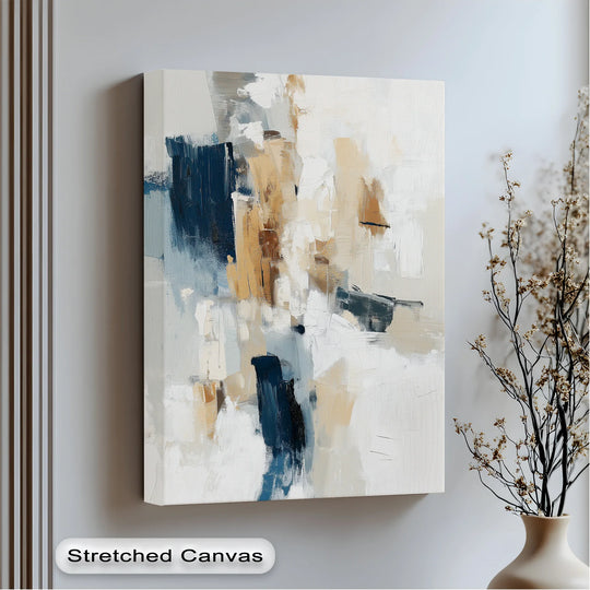 Urban Earth – Bold Neutrals Abstract Canvas Print - MyPhotoStation