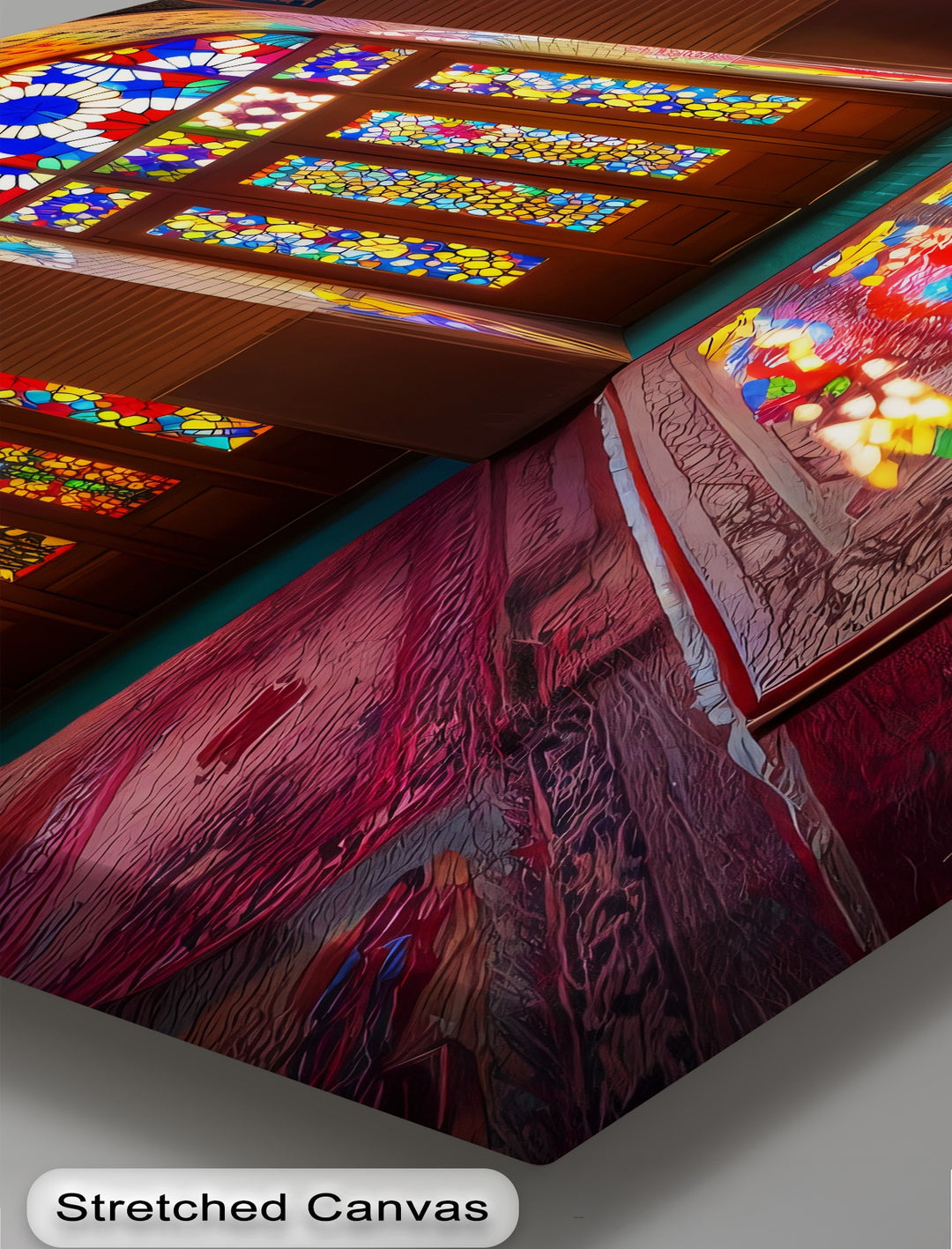 Sunlit Persian Grandeur – Persian Canvas Print