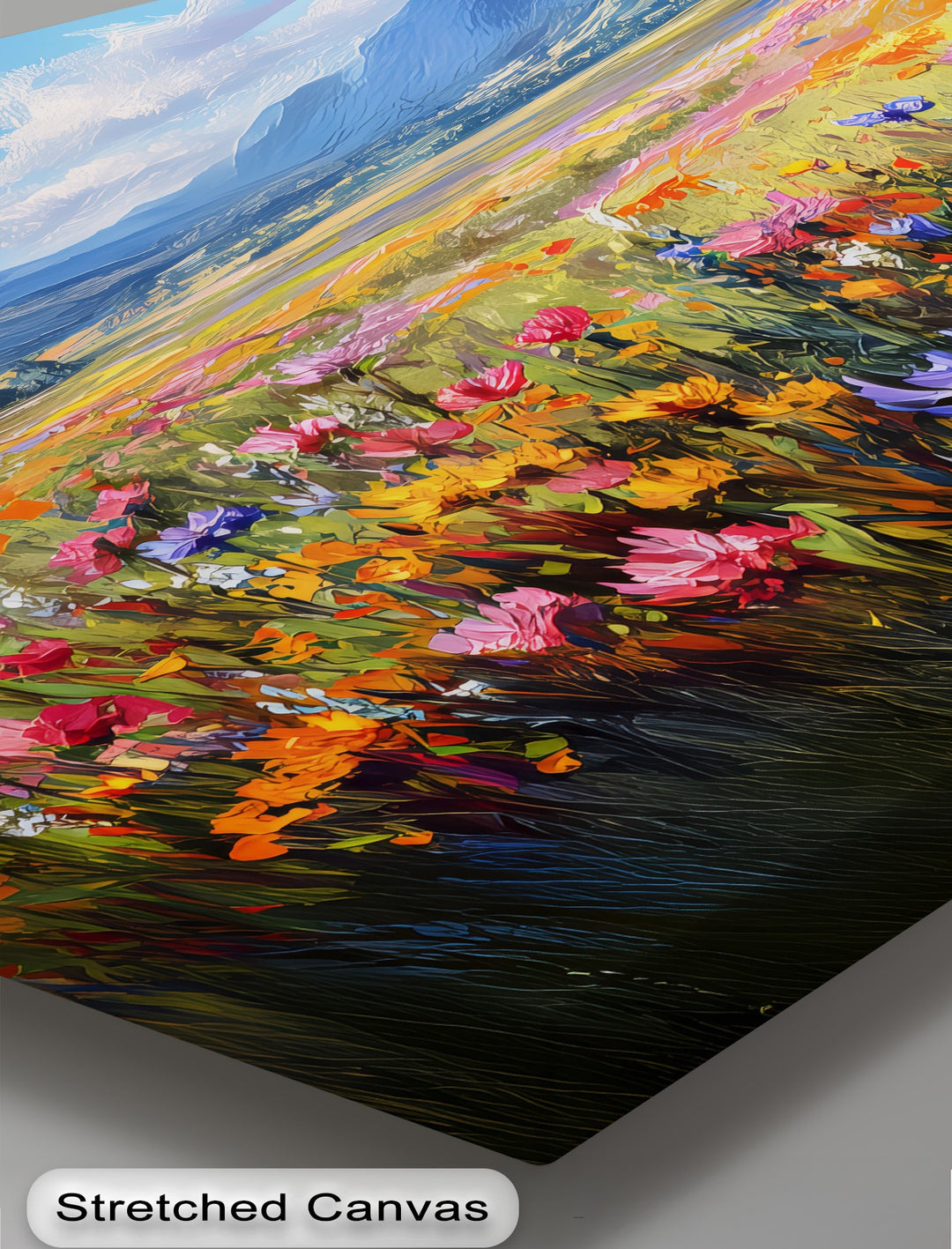Blooming Valley – Wildflower Meadow Canvas Print