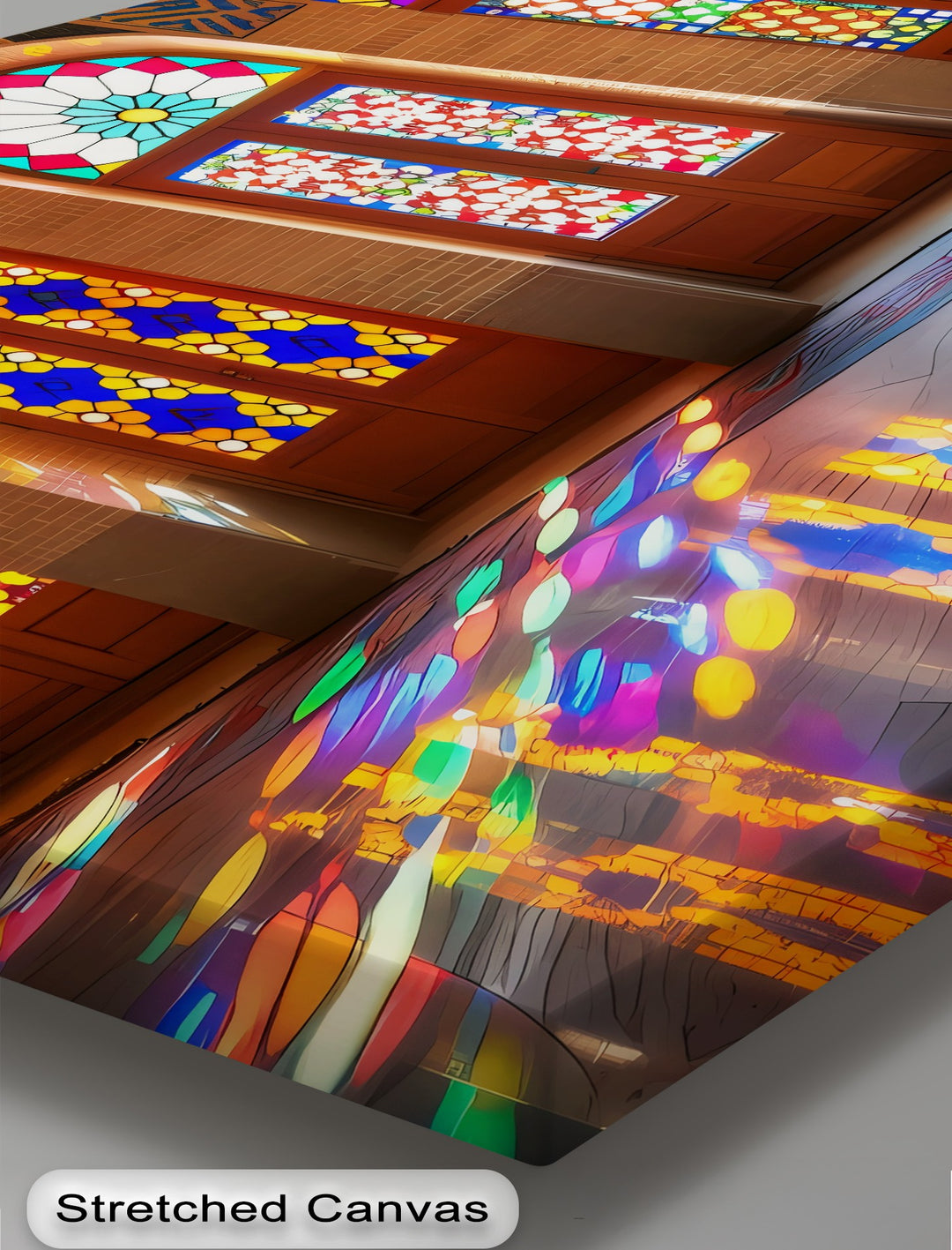 Prismatic Harmony – Persian Canvas Print