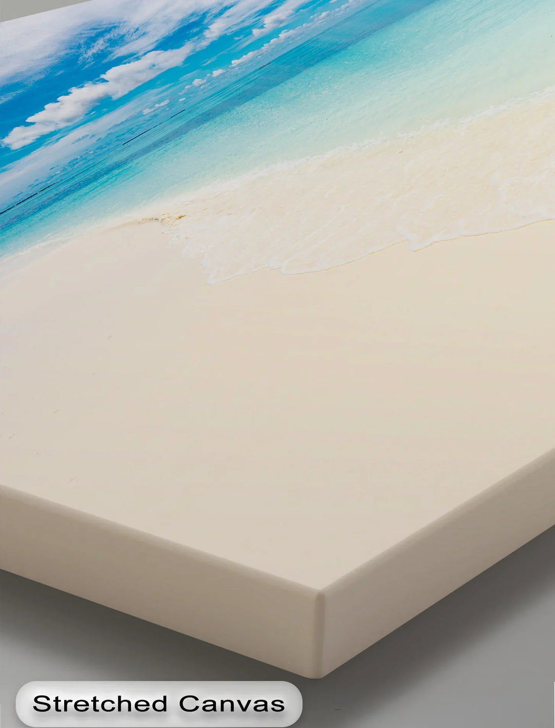 Tropical Beach and Crystal Waters - Landscape Canvas Print