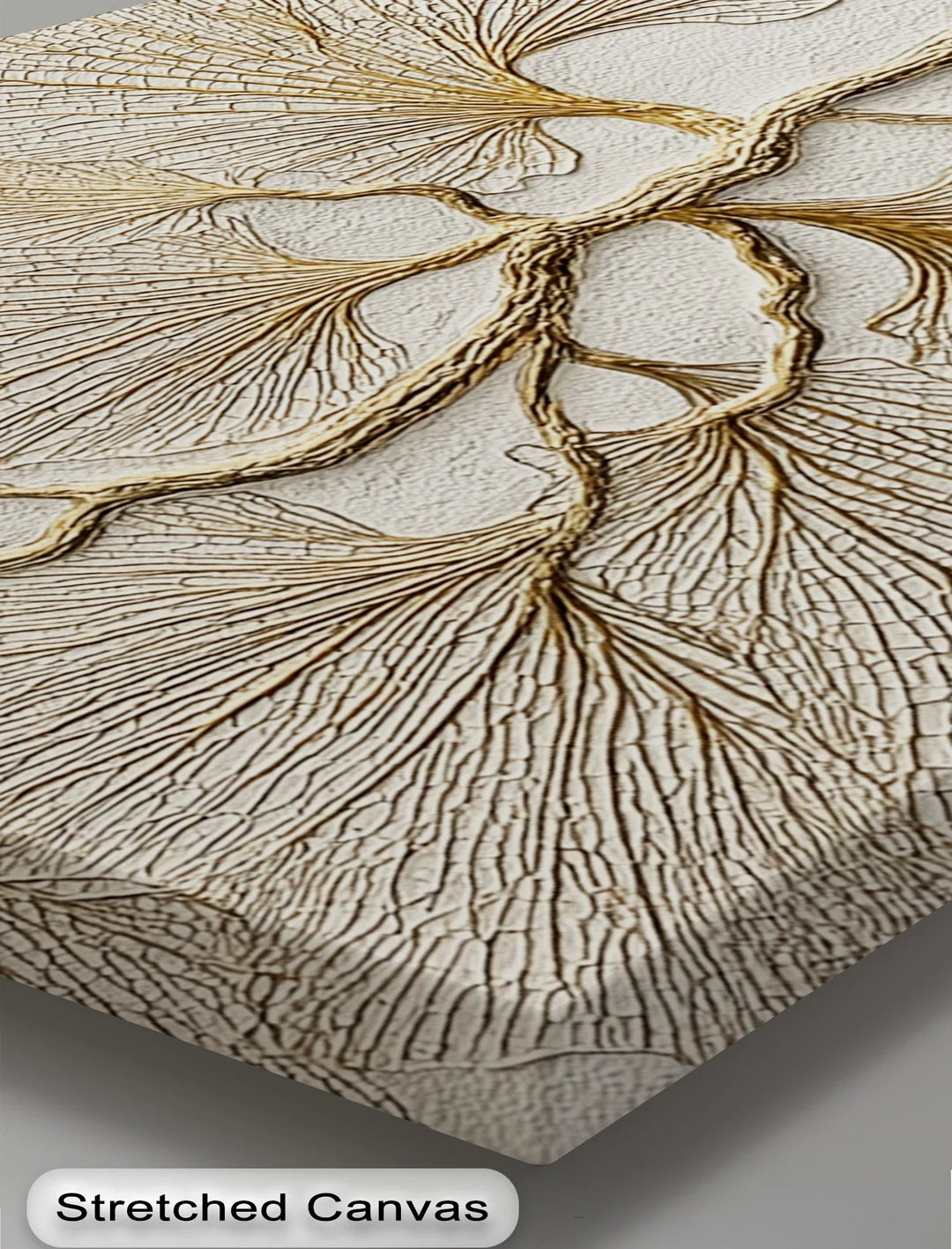 Golden Ginkgo Fan Leaves – Canvas Print - MyPhotoStation
