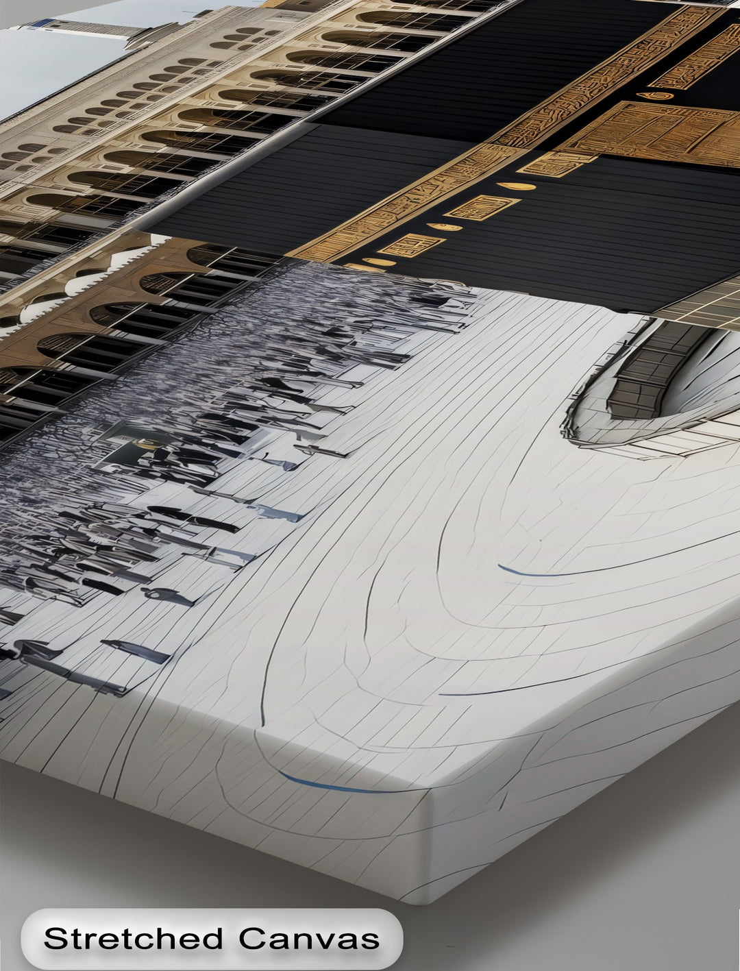 The Holy Kaaba – Majestic Islamic Wall Art of Masjid al-Haram