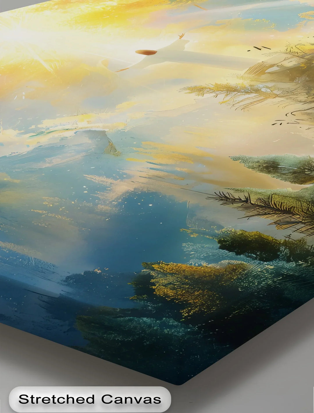 Ascension of Light – Glorious Resurrection Canvas Print