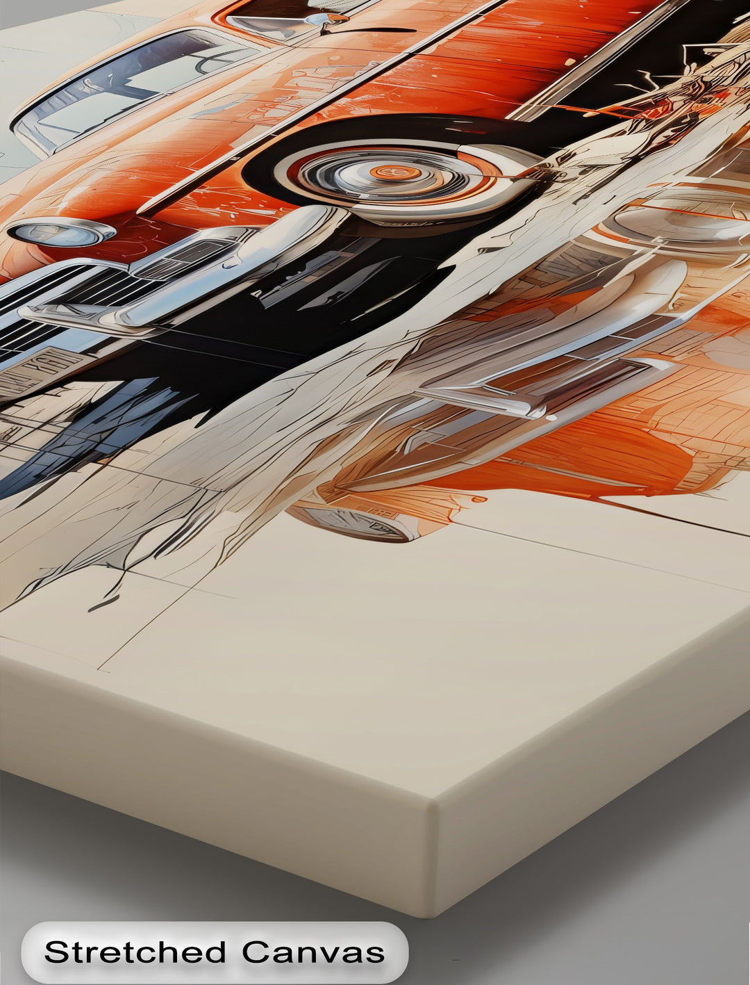 Echoes of the Past – Car Canvas Print