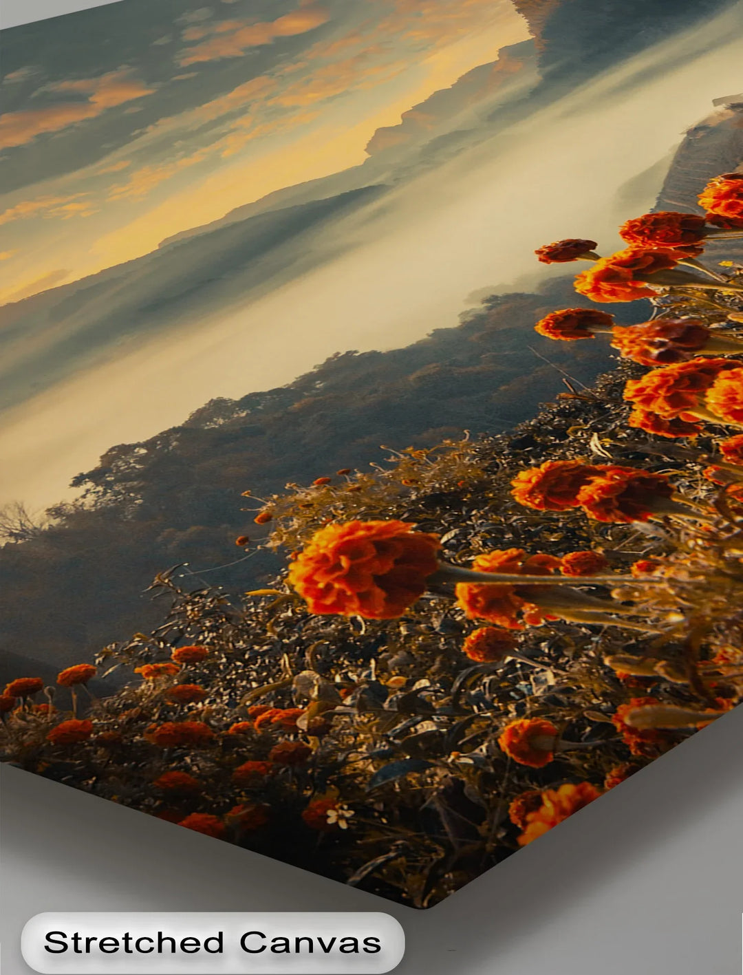 Mountain Sunrise - Landscape Canvas Print