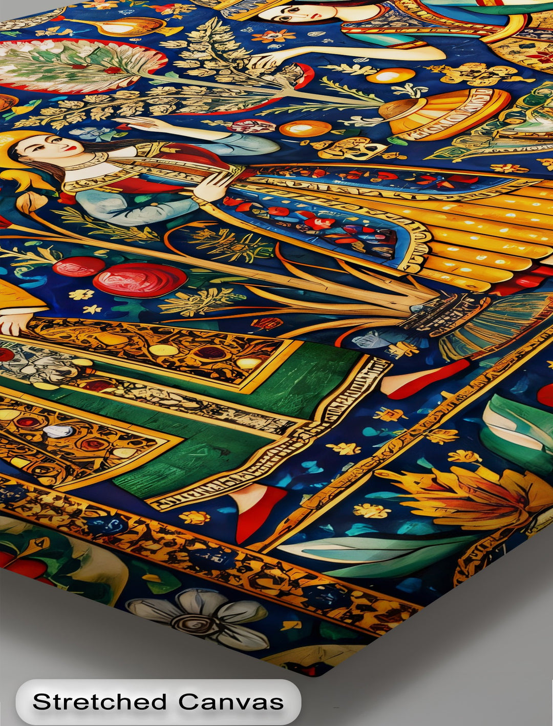 Royal Garden Gathering – Persian Canvas Print